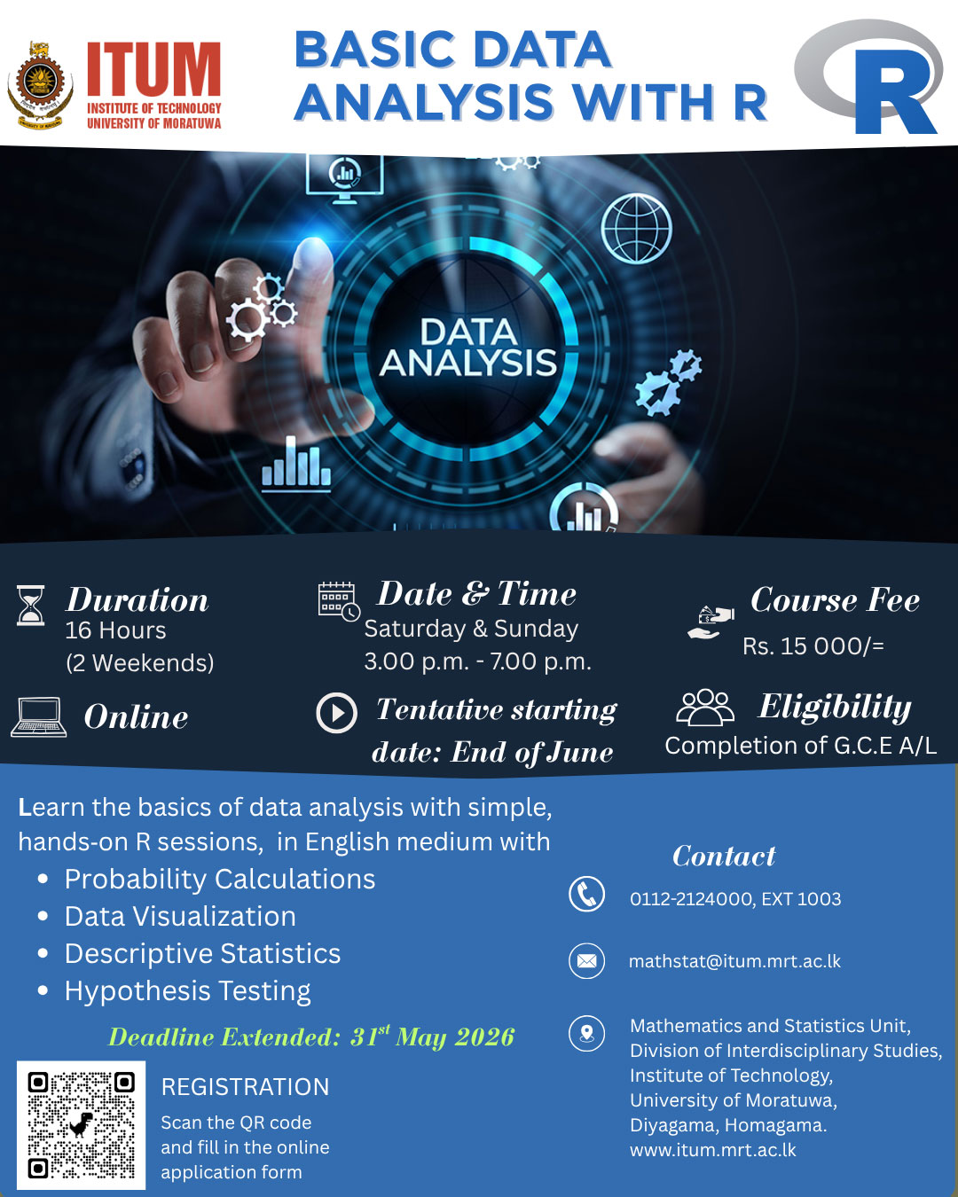 Basic Data Analysis with R - English Medium
