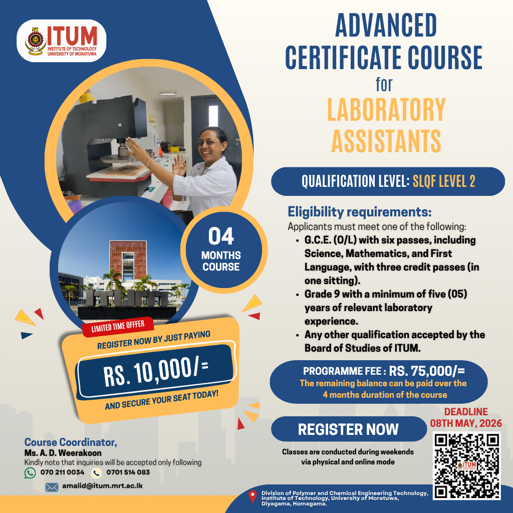 Advanced Certificate Course for Laboratory Attendants