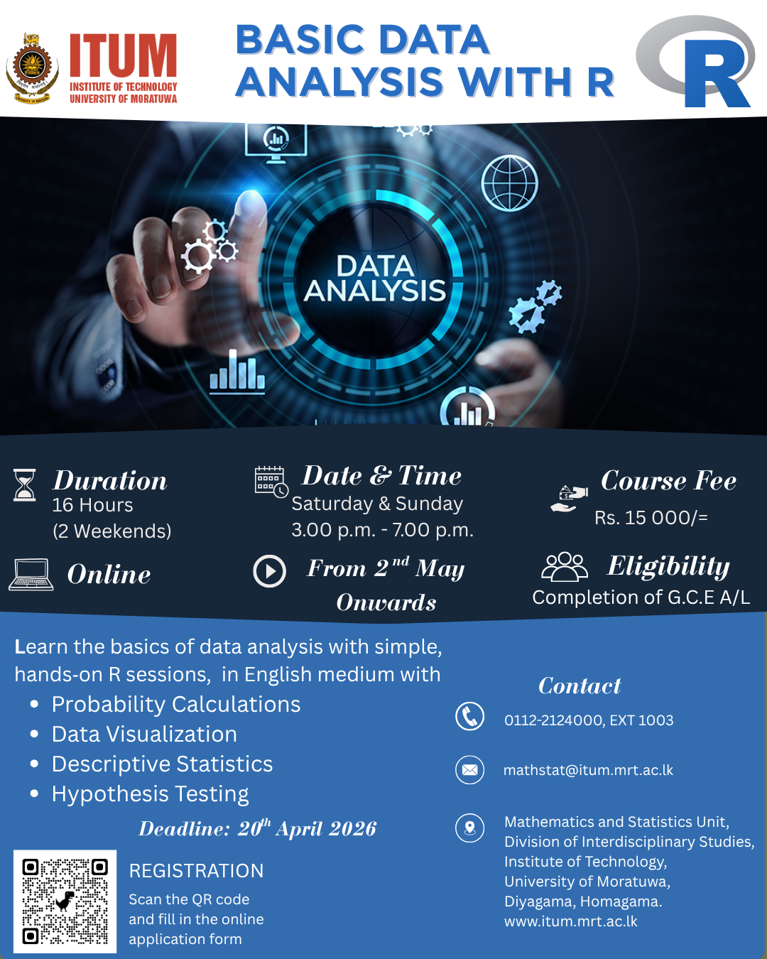 Basic Data Analysis with R - English Medium