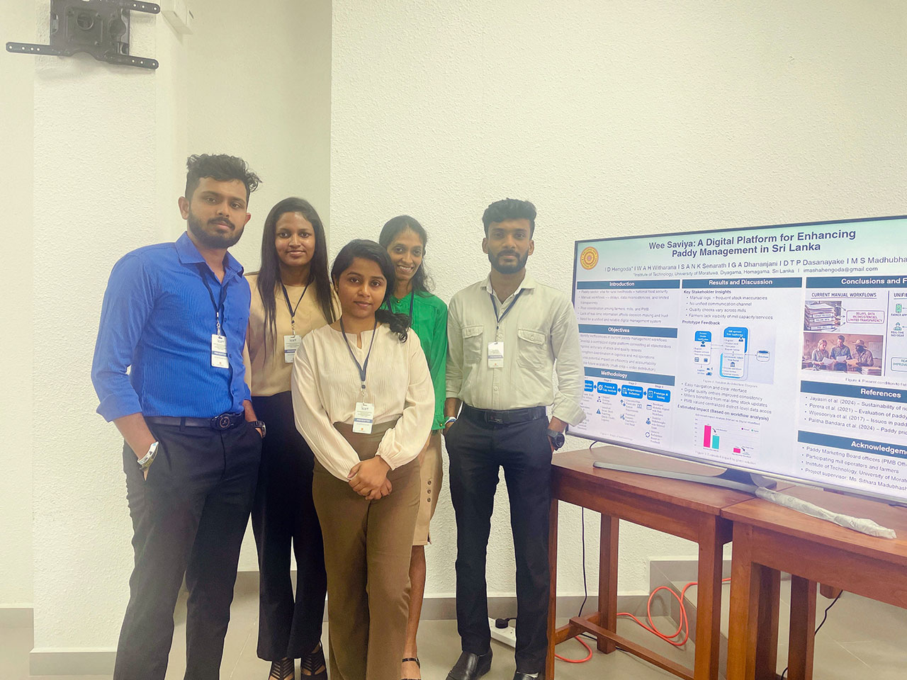ITUM Final-Year Project Team Earns Recognition at ICIET 2025