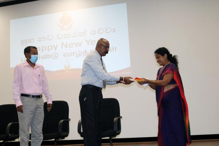 Mrs. S.M. Kannangara were awarded the bronze medal in appreciation of their commendable service of 25 years  to the University of Moratuwa and ITUM