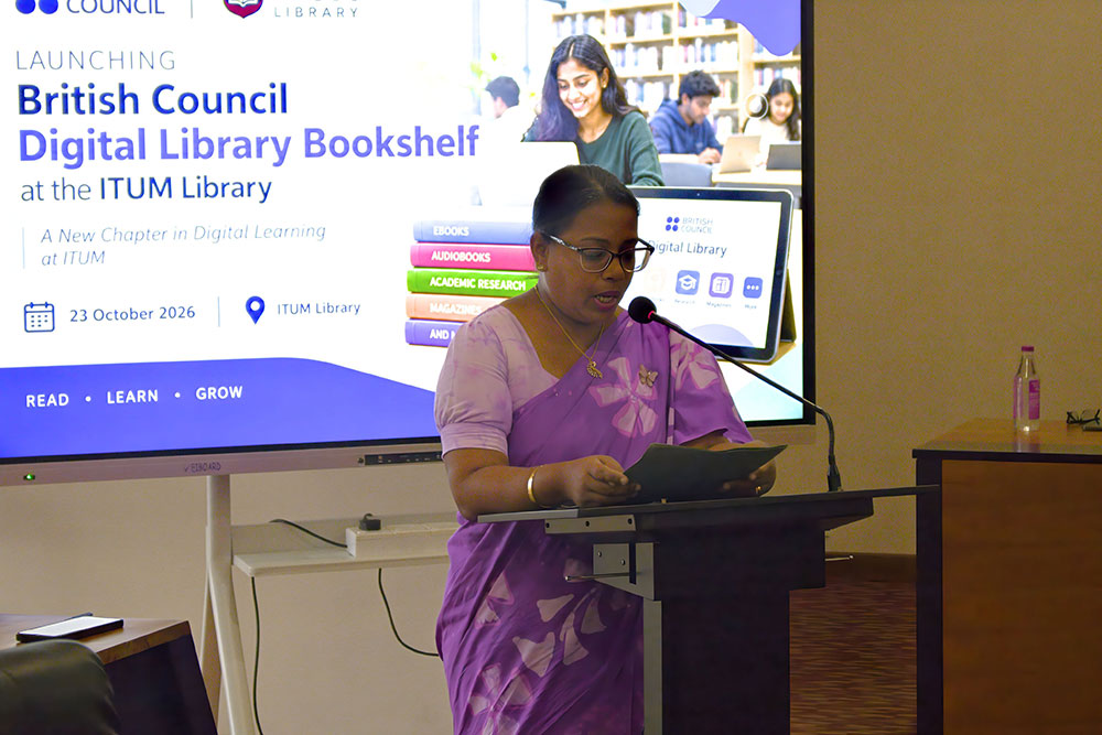 ITUM Library Launches Digital Library Bookshelf