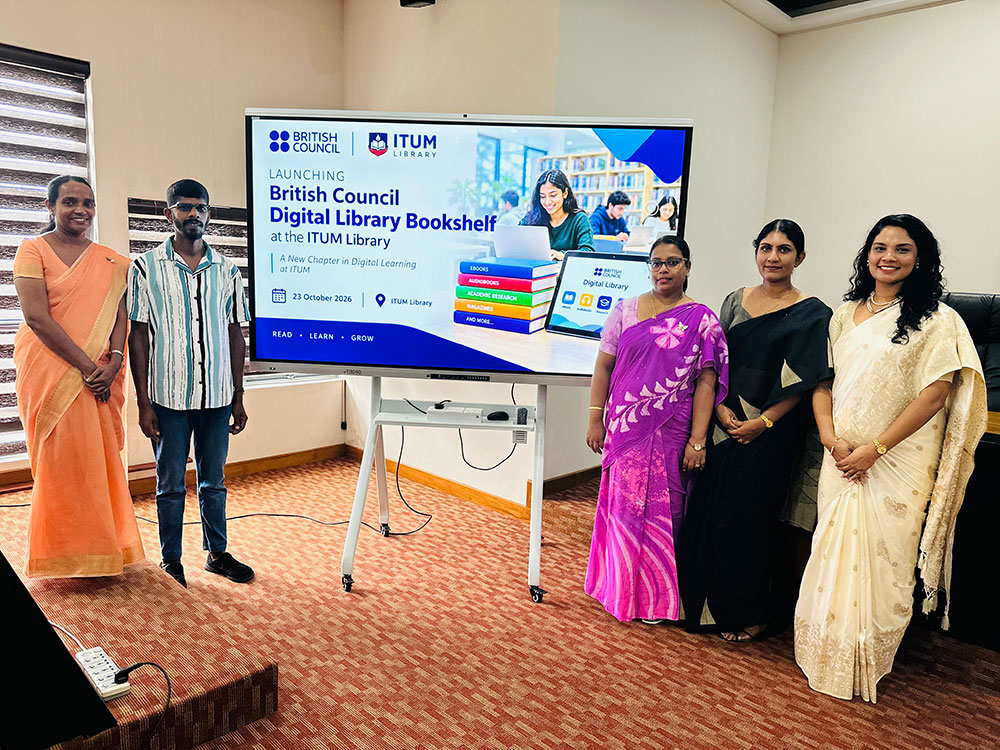 ITUM Library Launches Digital Library Bookshelf