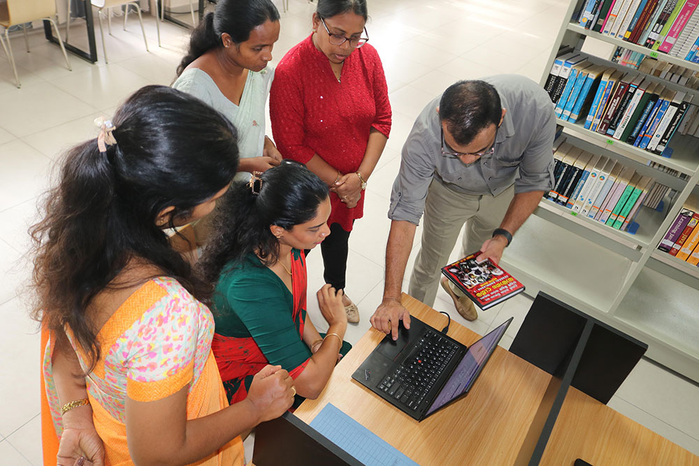 Awareness Session on the Smart Library, Stocktaking, Auditing and Shelving Assistant (SLASA) Toolkit Held at ITUM Library