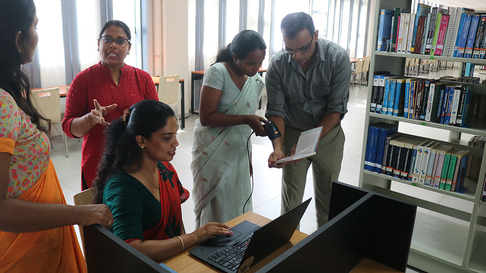 Awareness Session on the Smart Library, Stocktaking, Auditing and Shelving Assistant (SLASA) Toolkit Held at ITUM Library