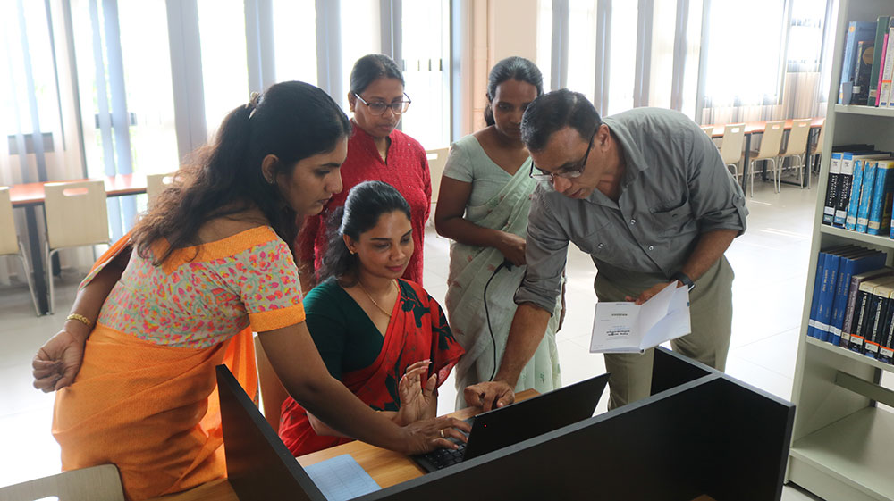 Awareness Session on the Smart Library, Stocktaking, Auditing and Shelving Assistant (SLASA) Toolkit Held at ITUM Library