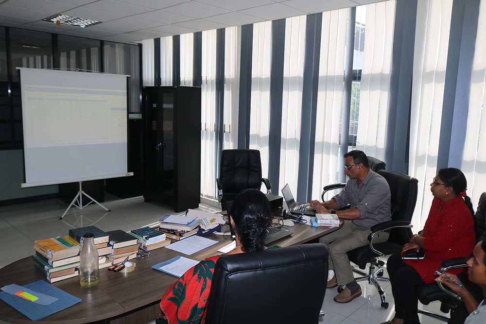 Awareness Session on the Smart Library, Stocktaking, Auditing and Shelving Assistant (SLASA) Toolkit Held at ITUM Library