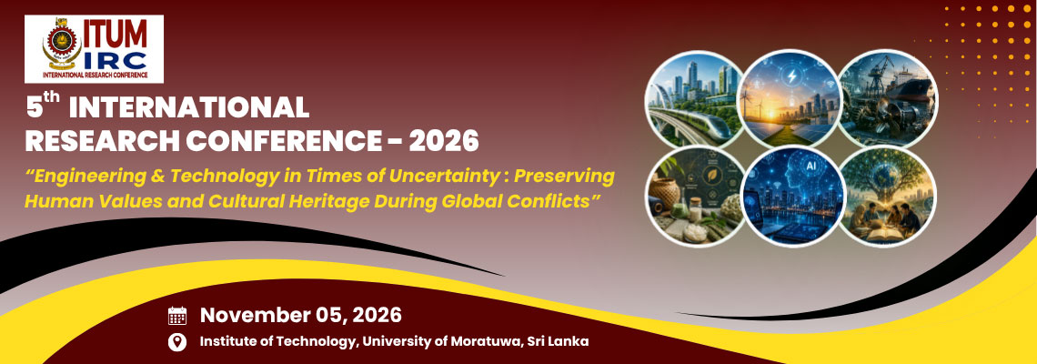5th International Research Conference of ITUM - 2026